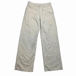 Levi's Pants Womens 26 Stone Chino 100% Cotton Trousers Wide Leg
